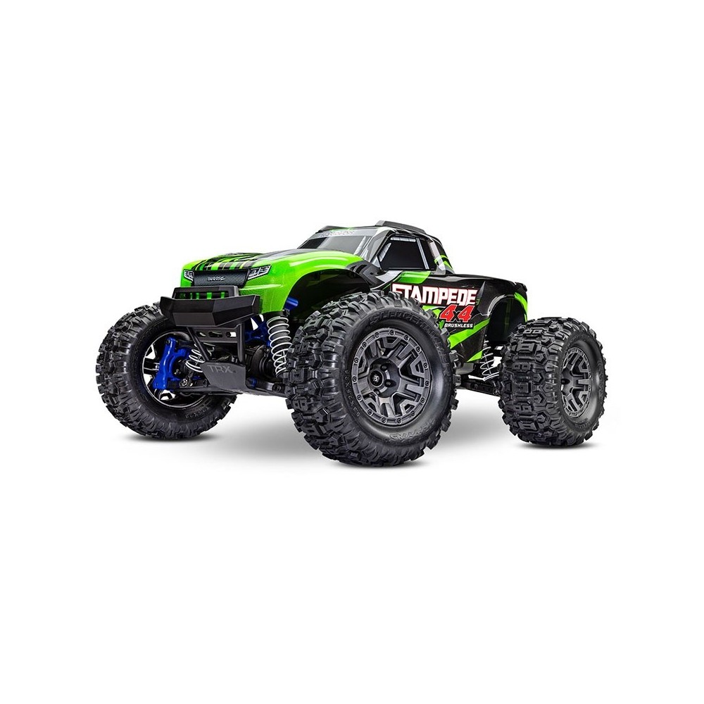 Traxxas Stampede 4X4 Brushless BL-2S RTR - Green TRX67154-4GRN Traxxas Stampede 4X4 Brushless BL-2S RTR - Green TRX67154-4GRN