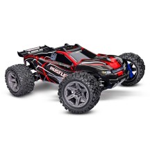 Traxxas Rustler 4x4 BL-2S 1:10 4WD RTR Brushless Stadium Truck - Red TRX67164-4RED