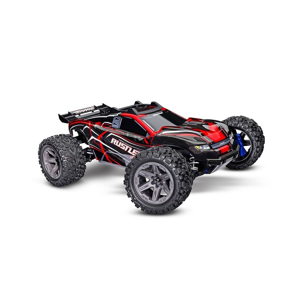 Traxxas Rustler 4x4 BL-2S 1:10 4WD RTR Brushless Stadium Truck - Red TRX67164-4RED Traxxas Rustler 4x4 BL-2S 1:10 4WD RTR Brushless Stadium Truck - Red TRX67164-4RED