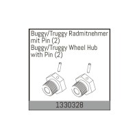 Absima - Buggy/Truggy Wheel Hub with Pin 1330328