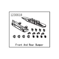 Absima - Bumper front/rear 1230618