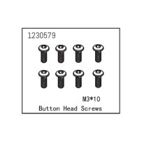 Absima - Button Head Screw M3x10 1230579