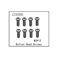 Absima - Button Head Screw M3x12 1230580