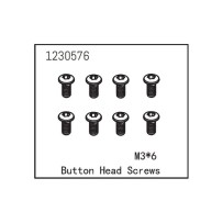 Absima - Button Head Screw M3x6 1230576