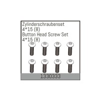 Absima - Button Head Screw Set 4*15 1330333