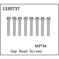 Absima - Button Head Screws M3X34 8 - BronX 1330737