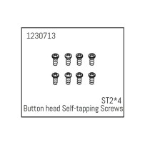 Absima - Button head Self-tapping screws ST2*4 1230713
