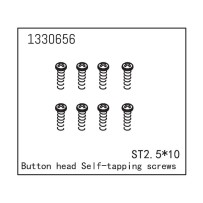 Absima - Button Head self-tapping Screws ST2.5x10 1330656