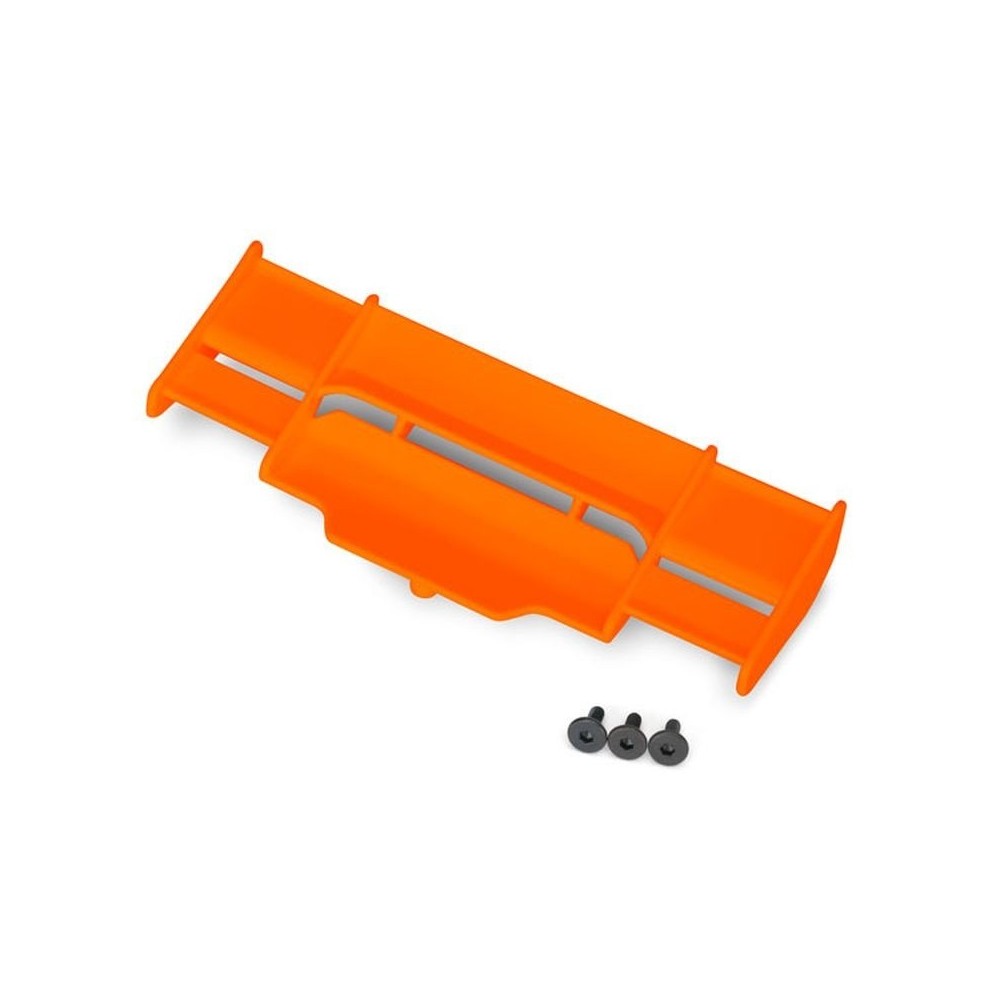 Alerón Rustler 4x4 naranja Traxxas TRX6721T Alerón Rustler 4x4 naranja Traxxas TRX6721T