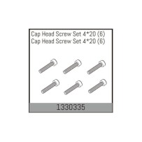 Absima - Cap Head Screw Set 4*20 1330335