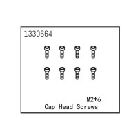 Absima - Cap Head Screws M2x6 1330664