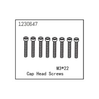 Absima - Cap Head Screws M3*22 1230647