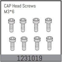 Absima - Cap Head Screws M3X8 8 1231019