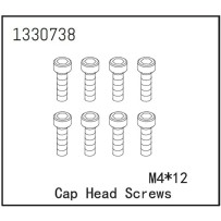 Absima - Cap Head Screws M4X12 8 - BronX 1330738