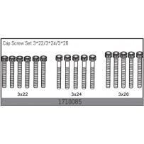 Absima - Cap Screw Set 3x22/3x24/3*26 1710085