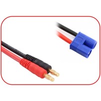 Absima - Charging Cable 4mm Bullet Plug - EC3 300mm 3040074
