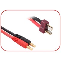 Absima - Charging Cable 4mm Bullet Plug - T-Plug 300mm 3040073