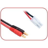Absima - Charging Cable 4mm Bullet Plug - Tamiya 300mm 3040076