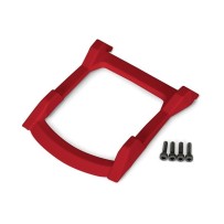 Traxxas Skid plate roof (body) 3x12mm (4) red TRX6728R