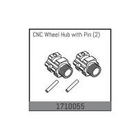 Absima - CNC Wheel Hub with Pin 1710055