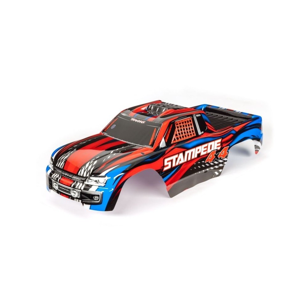 Carrocería Stampede 4x4 rojo pintada Traxxas TRX6729R Carrocería Stampede 4x4 rojo pintada Traxxas TRX6729R