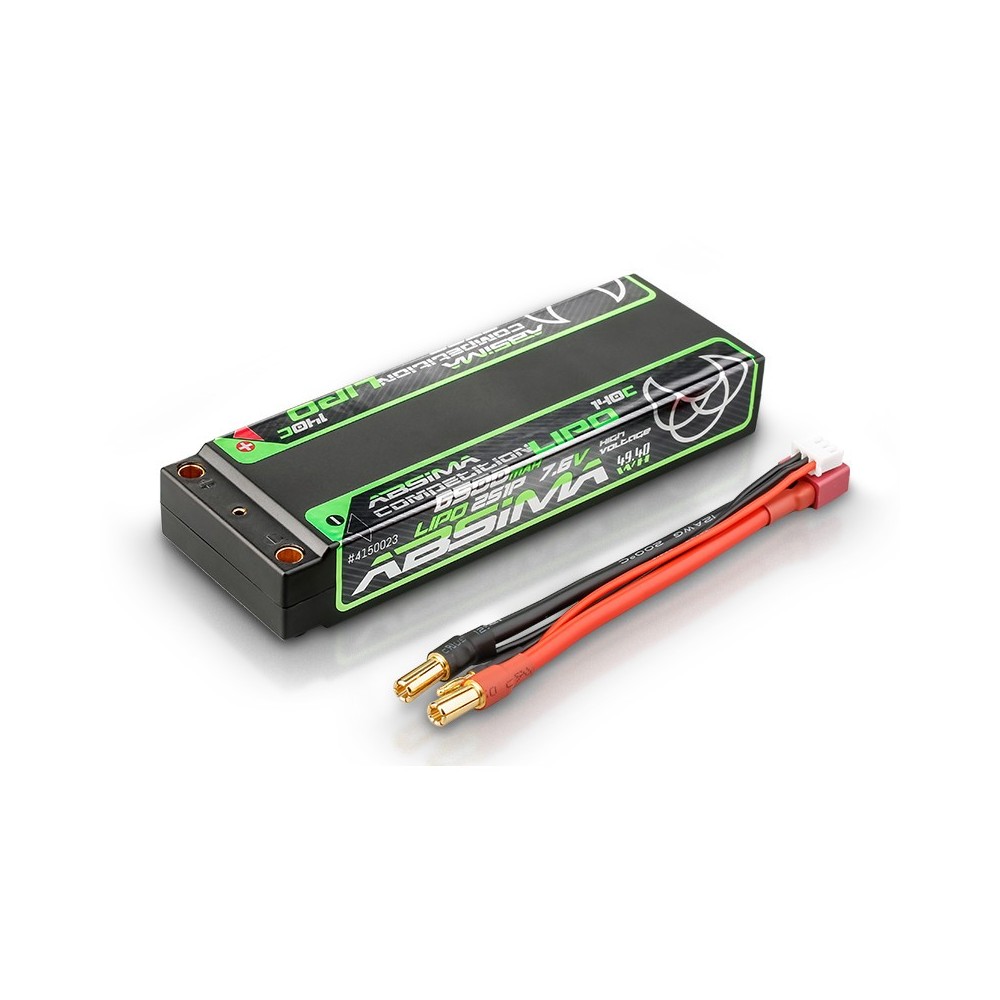 Absima - Competition LiPo HV 140C 2S1P HC 6500mAh 5mm 4150023