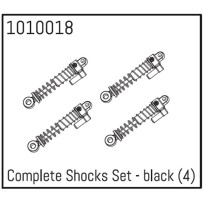 Absima - Complete Shocks Set - black 4 un 1010018
