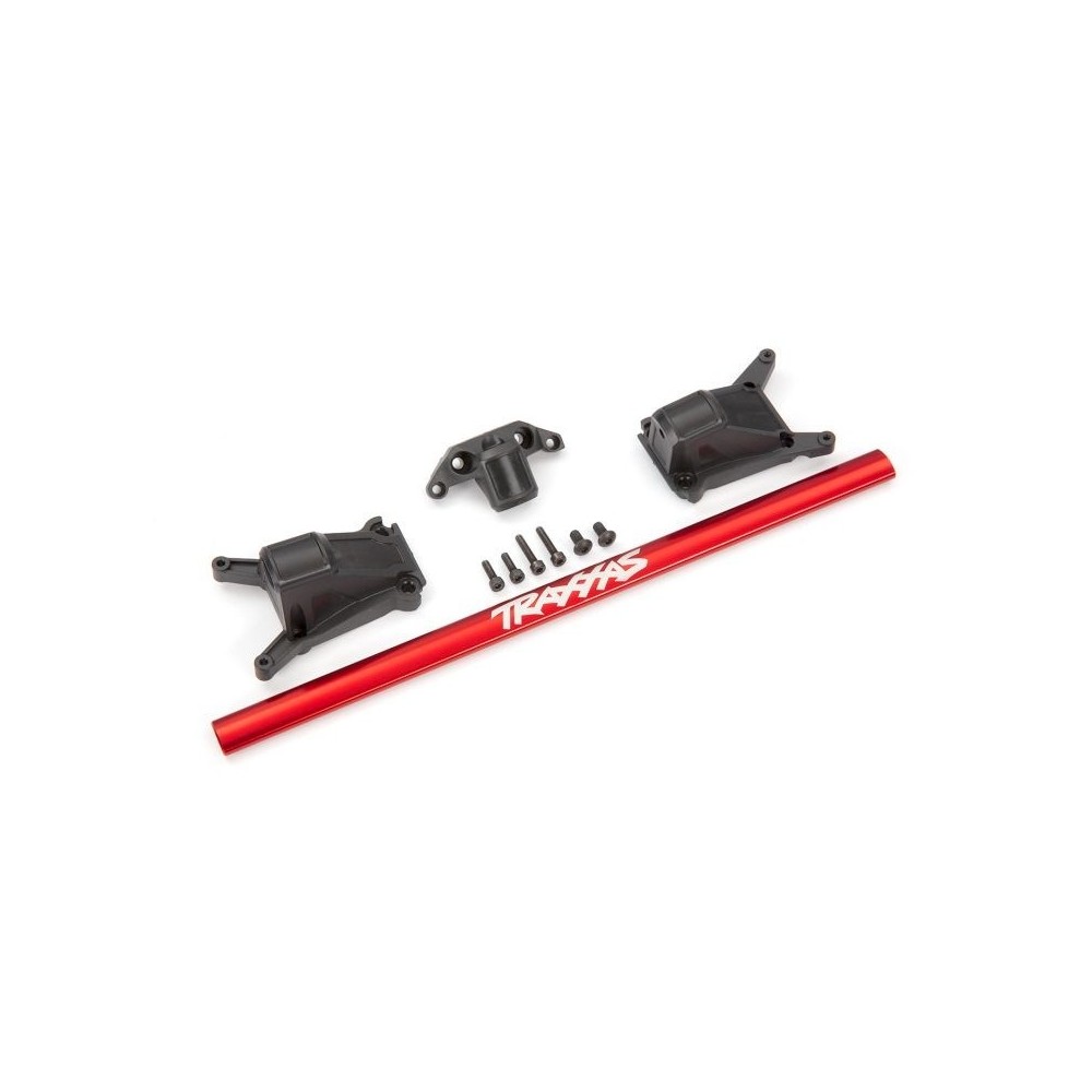 Kit refuerzo chasis rojo Rustler Slash Traxxas TRX6730R