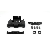 Absima - CR-18P 6X6 Flat Bed Body Mount & Grill AB240428