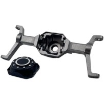 Absima - CR-18P 6X6 Machine Aluminum Front Axle AB240476