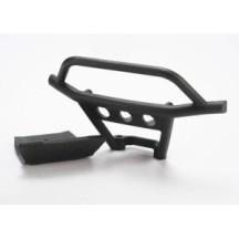 Traxxas Bumper front skidplate front (black) TRX6735