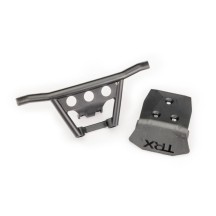 Parachoques delantero Traxxas placa deslizante negro TRX6735R