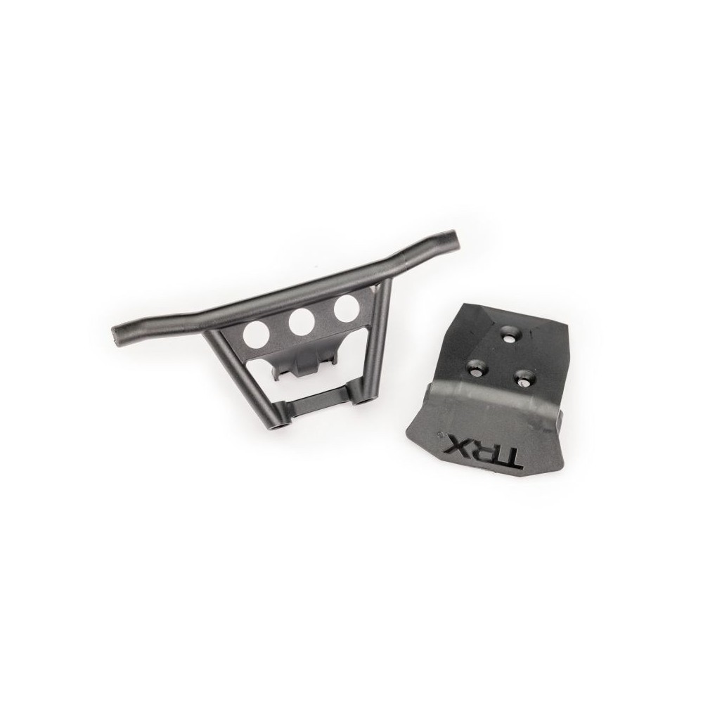 Parachoques delantero Traxxas placa deslizante negro TRX6735R Parachoques delantero Traxxas placa deslizante negro TRX6735R