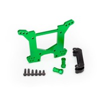 Torre amortiguador trasero aluminio verde Traxxas TRX6738G