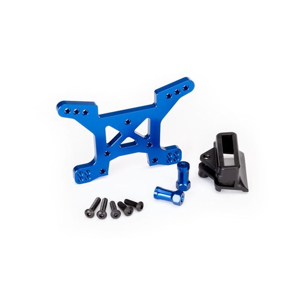 Torre amortiguador delantero aluminio azul Traxxas TRX6739X Torre amortiguador delantero aluminio azul Traxxas TRX6739X
