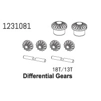 Absima - Differential Gear Set 18T/13T CR4.4 1231081