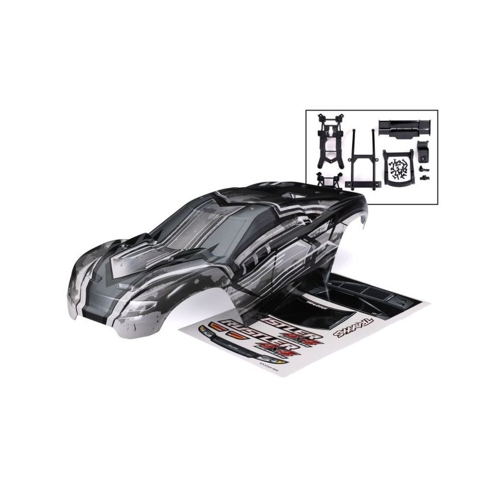 Carrocería Rustler 4x4 ProGraphix Traxxas TRX6740L Carrocería Rustler 4x4 ProGraphix Traxxas TRX6740L