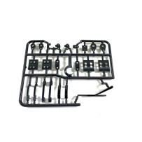Absima - Door Handle and Fittings Set one-sided- LANDI 1230760