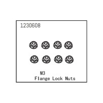 Absima - Flange Lock Nut M3 1230608