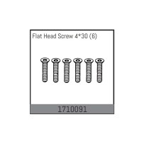 Absima - Flat Head Screw 4x30 1710091