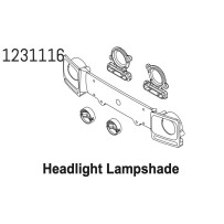 Absima - Front Headlight Bucket CR4.4 1231116