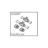 Absima - Front/Rear Axle Set - PRO Crawler 1:18 1010097 AB240231