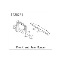 Absima - Front/Rear Bumper Set - LANDI 1230751