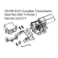 Absima - Gear Box T-Hunter - EVO 1:18 1010177 AB240317