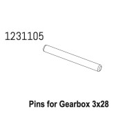 Absima - Gearbox Pin 3*28 CR4.4 1231105