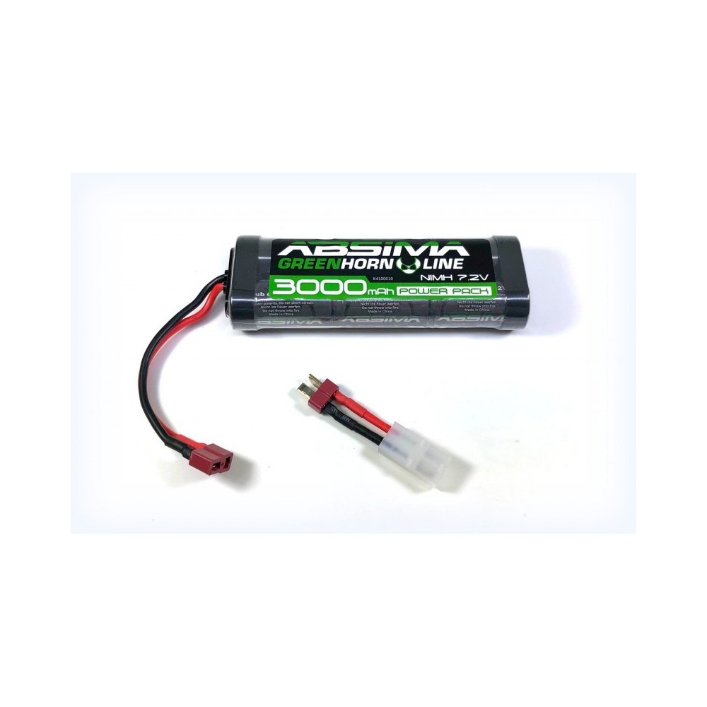 Bateria Nimh Absima Greenhorn Stick Pack 7.2V 3000mah 4100010 Bateria Nimh Absima Greenhorn Stick Pack 7.2V 3000mah 4100010