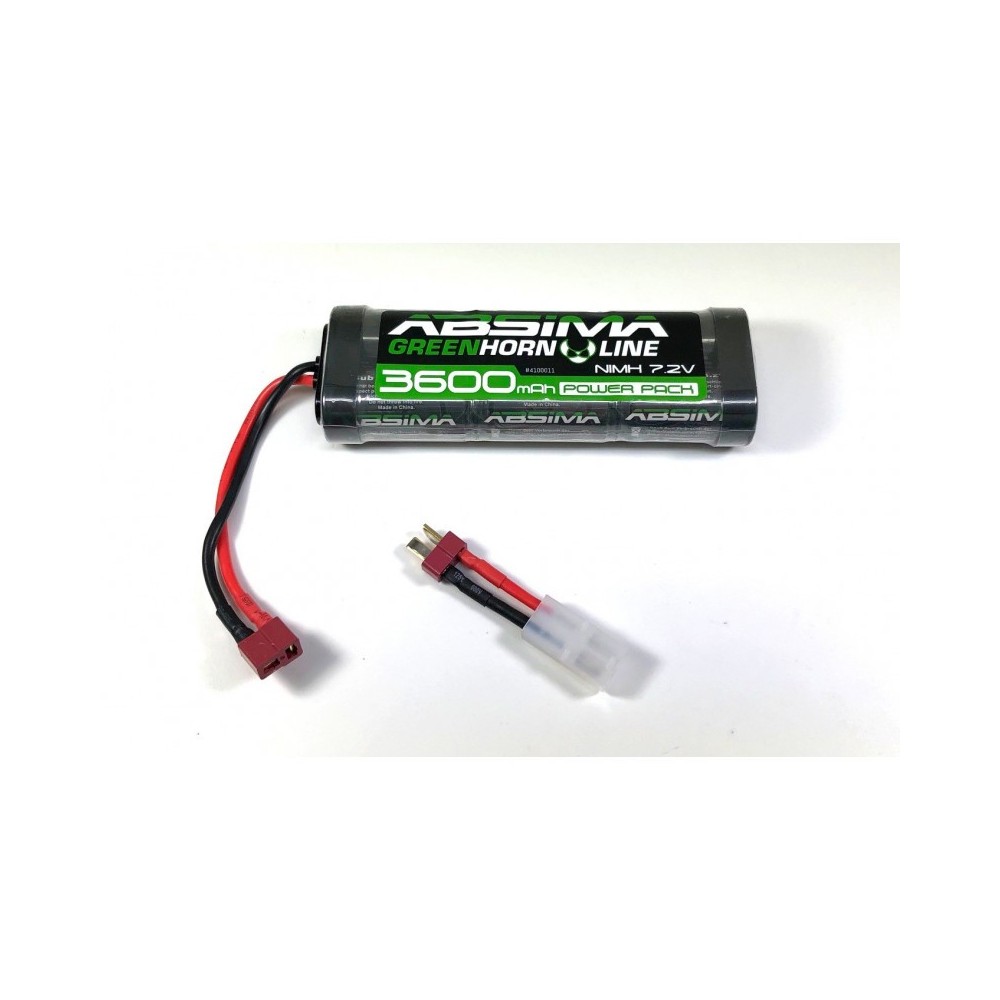 Bateria Nimh Absima Greenhorn Stick Pack 7.2V 3600mah 4100011