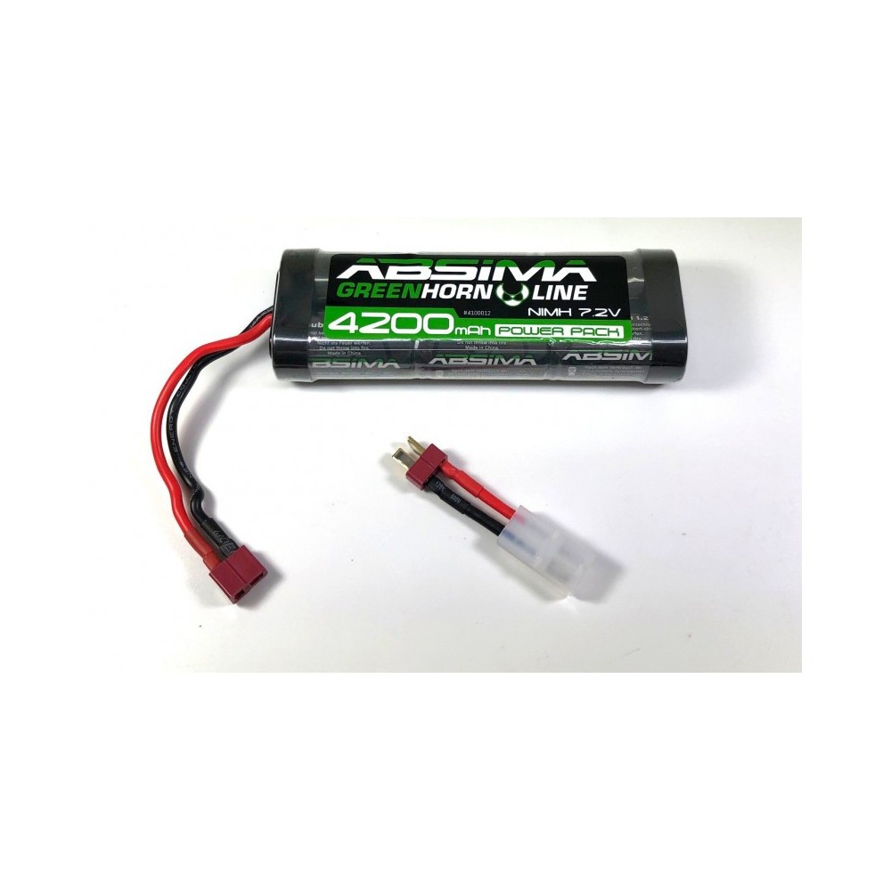 Bateria Nimh Absima Greenhorn Stick Pack 7.2V 4200mah 4100012