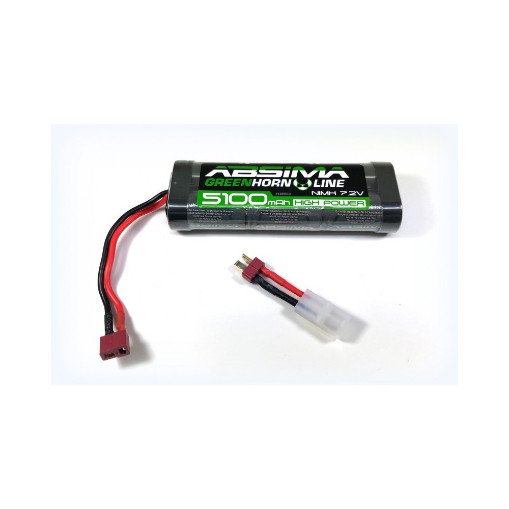 Bateria Nimh Absima Greenhorn Stick Pack 7.2V 5100mah 4100013 Bateria Nimh Absima Greenhorn Stick Pack 7.2V 5100mah 4100013