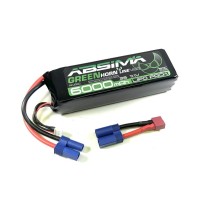 Absima - Greenhorn Vol.2 LiPo 3S 11,1V-50C 6000 SC EC5/T-Plug 4140022